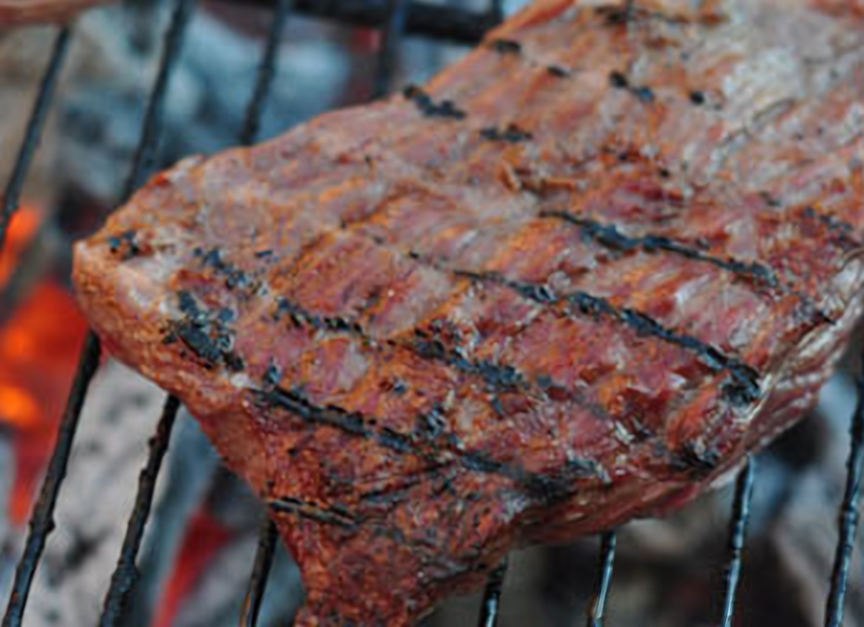 Barbecue steak